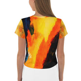 Rock and Roll Vibes Crop Top - Beyond T-shirts